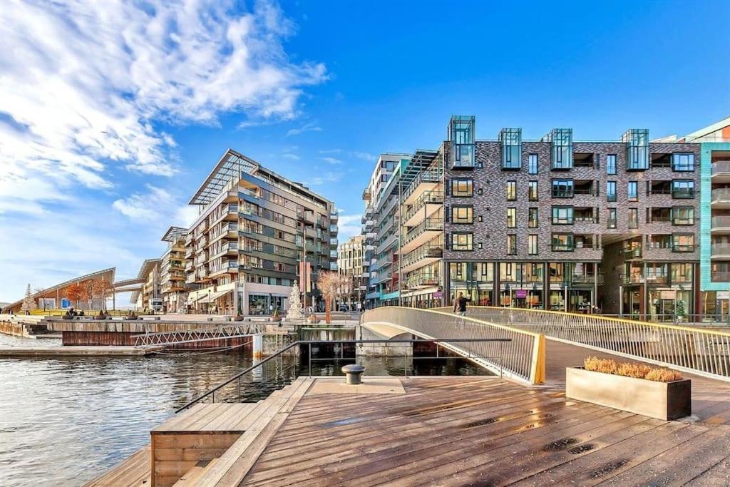 Tjuvholmen / Aker Brygge - Most Expensive Area In Oslo! Lejlighed Eksteriør billede